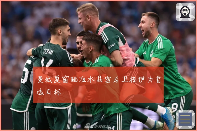 曼城夏窗瞄准水晶宫后卫格伊为首选目标